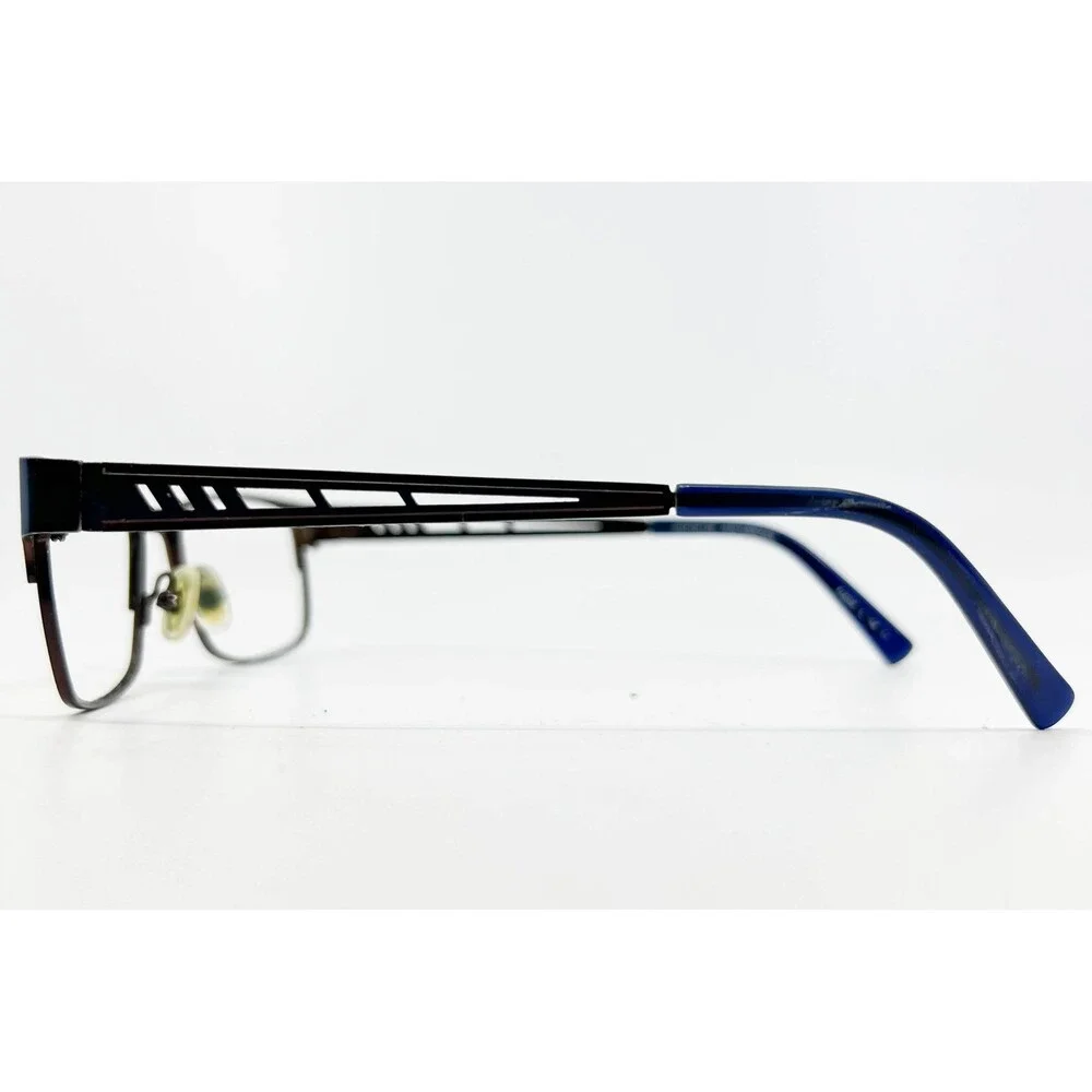B.U.M. Equipment Eyeglasses Navy Brown Supercilious 50-18-135